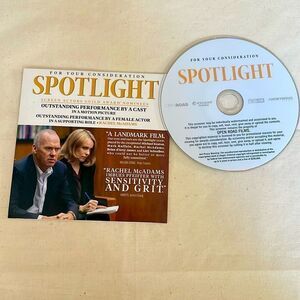 SPOTLIGHT Movie Screen Actors Guild Award Nominee Screener DVD
